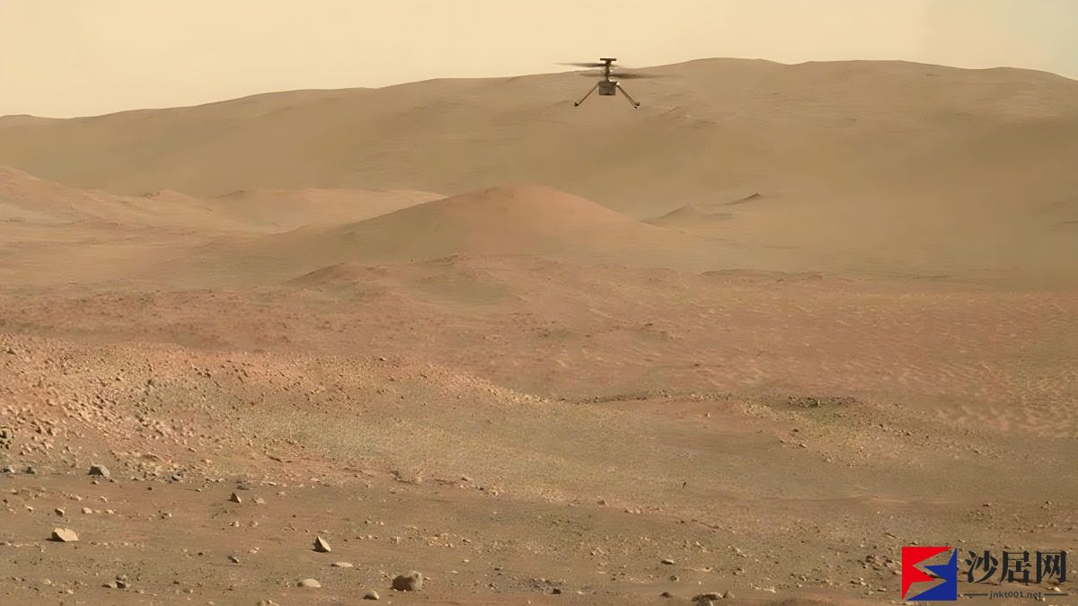 “匠心”直升机以在火星上飞行70次的纪录庆祝新年